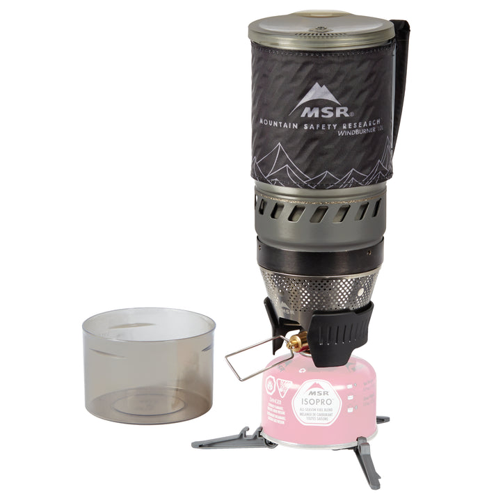 MSR WindBurner 1.0L Personal Camping Stove System - Compact Backpacking Stove for Hiking, Travel & Outdoor Cooking