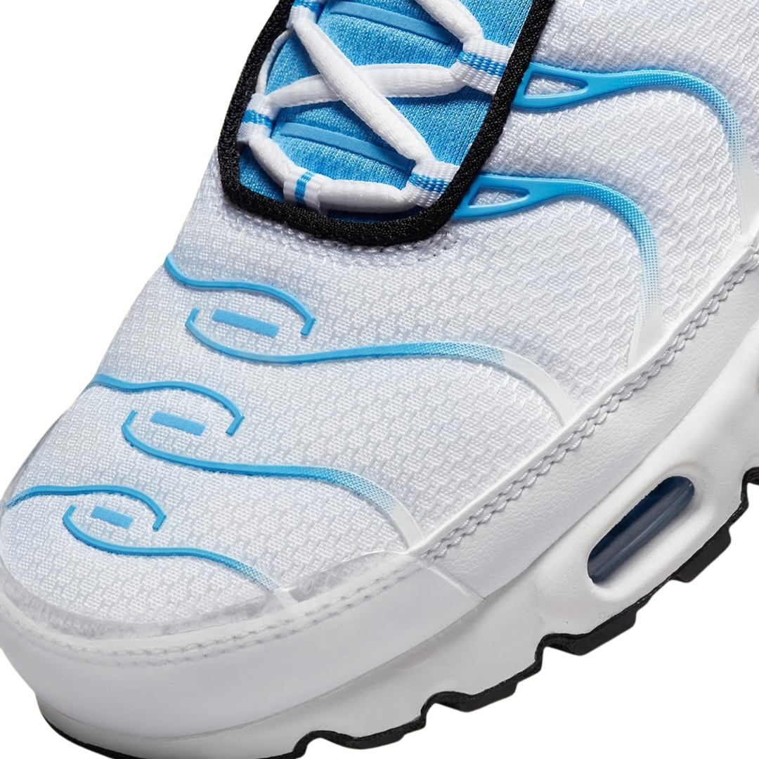 Nike Air Max Plus Running Shoes - Poseidon Blue/University Gold/White for Men | Comfortable Cushioned Sneakers for Running, Gym & Casual Wear