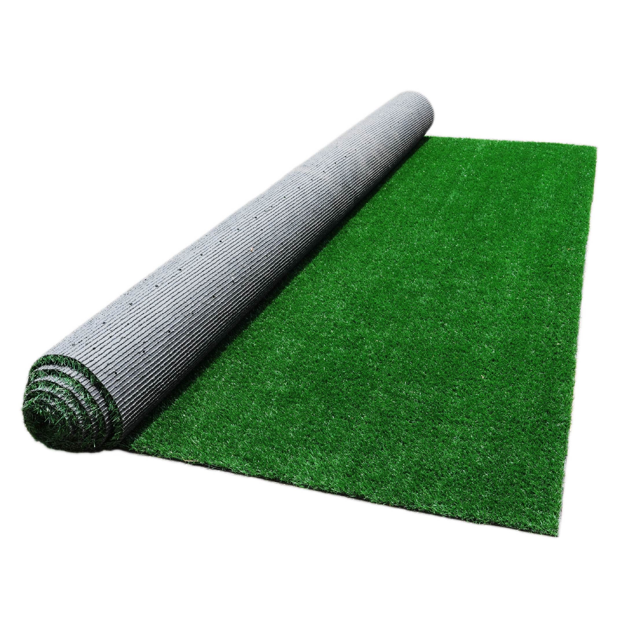 12ft Wide Premium Synthetic Grass Rolls for Outdoor Events - Perfect for Weddings, Parties, and Backyard Decorations