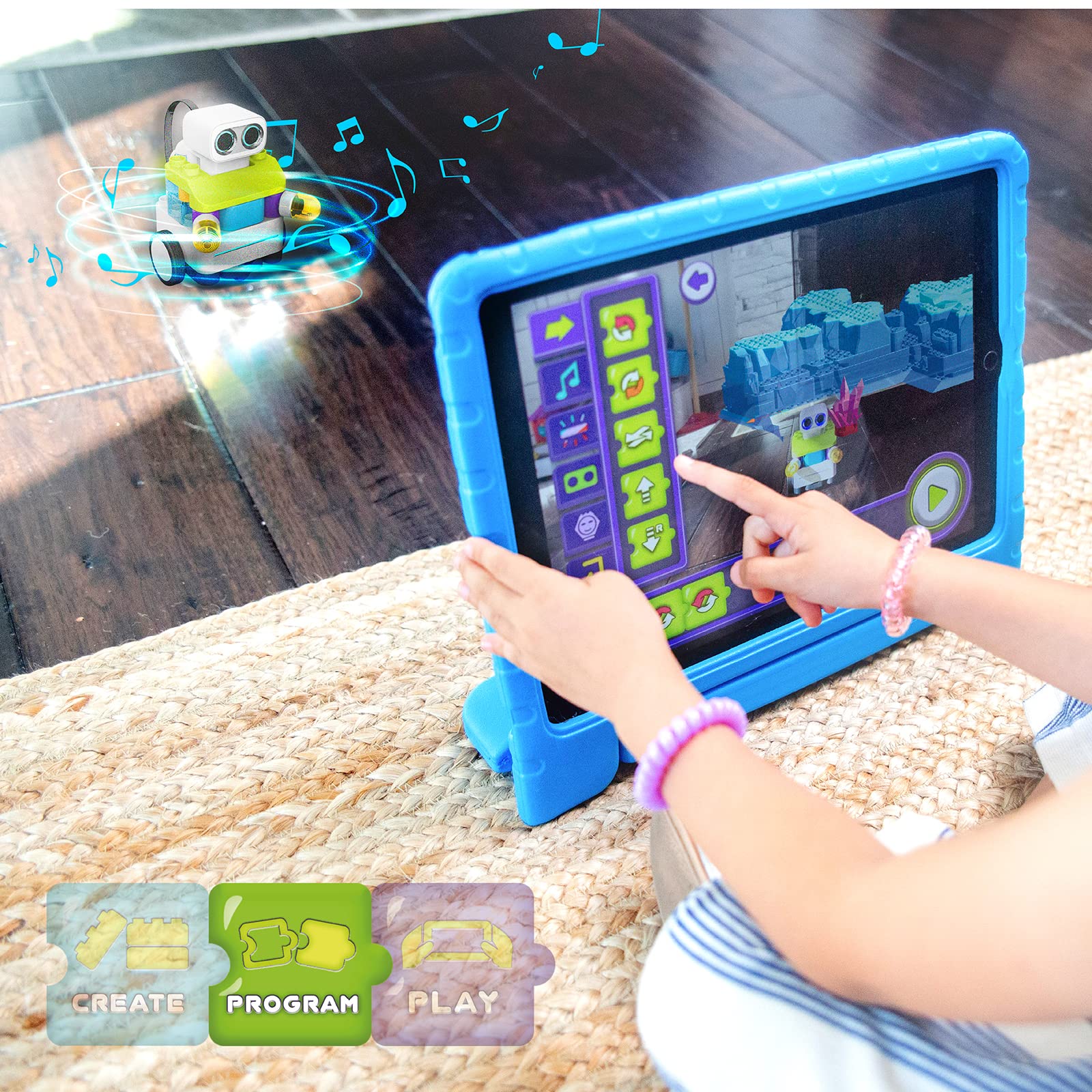BOTZEES Classic Plus Coding Robots for Kids - Remote Control STEM Learning Toy, 8-in-1 Programmable Robot with AR Technology for Ages 4+ | Compatible with iOS, Android & Kindle Fire | Perfect for Homeschooling, Classroom Activities & Birthday Gifts