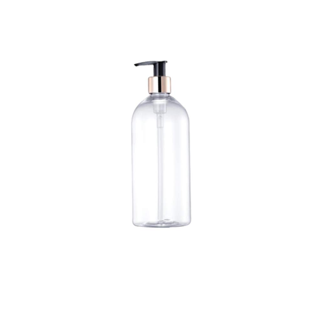 TOPBATHY 3-Piece 300ml Empty Lotion Pump Bottles - Refillable Liquid Dispenser for Shampoo, Conditioner & Toiletries - Travel & Home Use for Bathroom, Gym & Salon