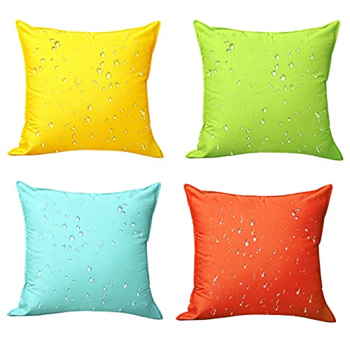 Yellow, Grass Green, Orange, Light Blue