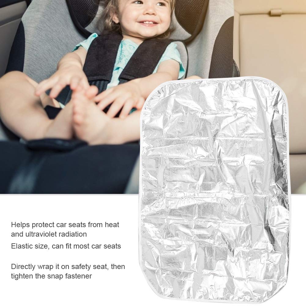 Baby Car Seat Sun Shade Cover - UV Protection & Heat Insulation for Child Safety - Blocks 99% Harmful Rays - Perfect for Summer Travel, Road Trips & Outdoor Activities