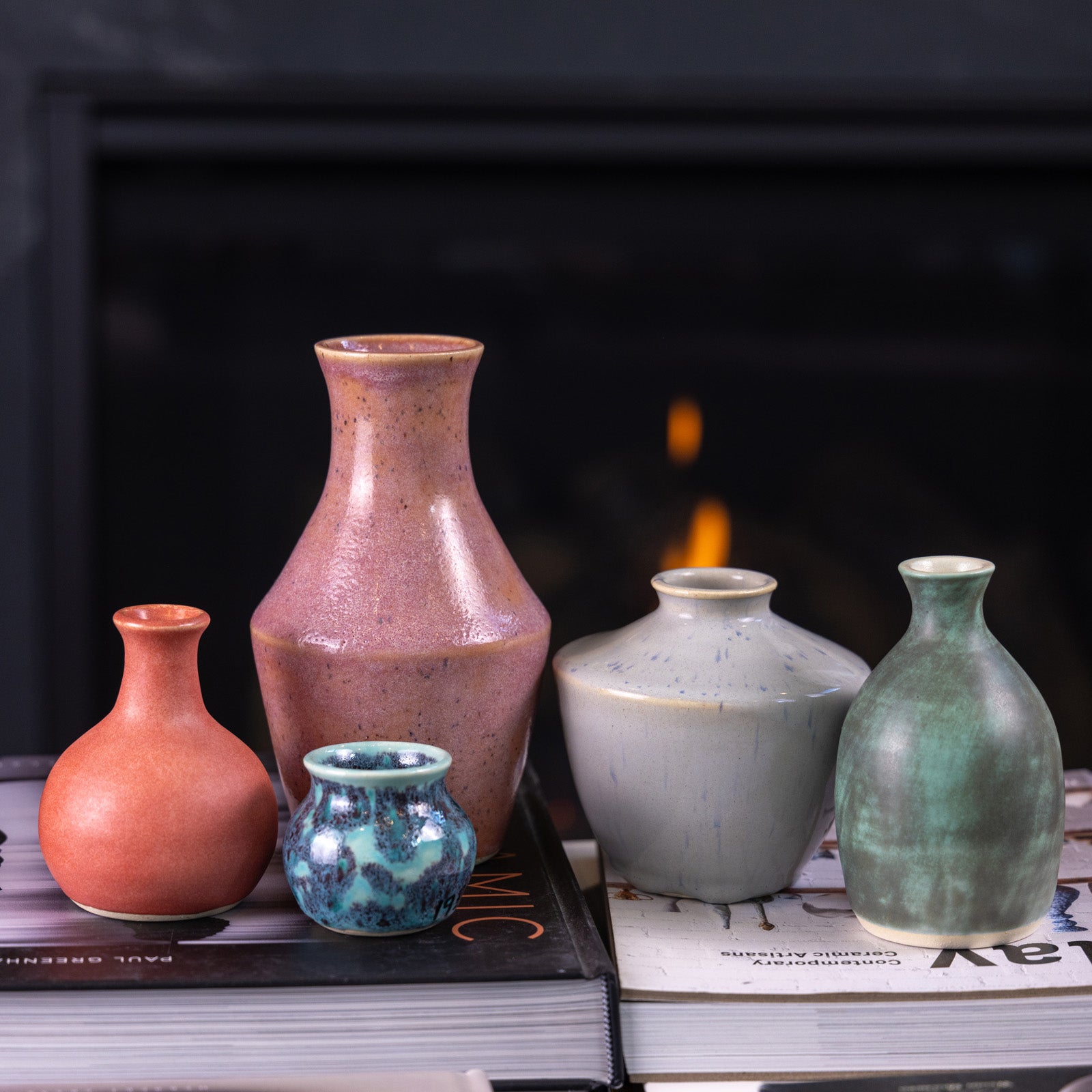 Small Decorative Stoneware Pot - Handcrafted Ceramic Planter with Unique Design | Perfect for Succulents, Herbs & Home Decor (Imperfect Seconds Sale)