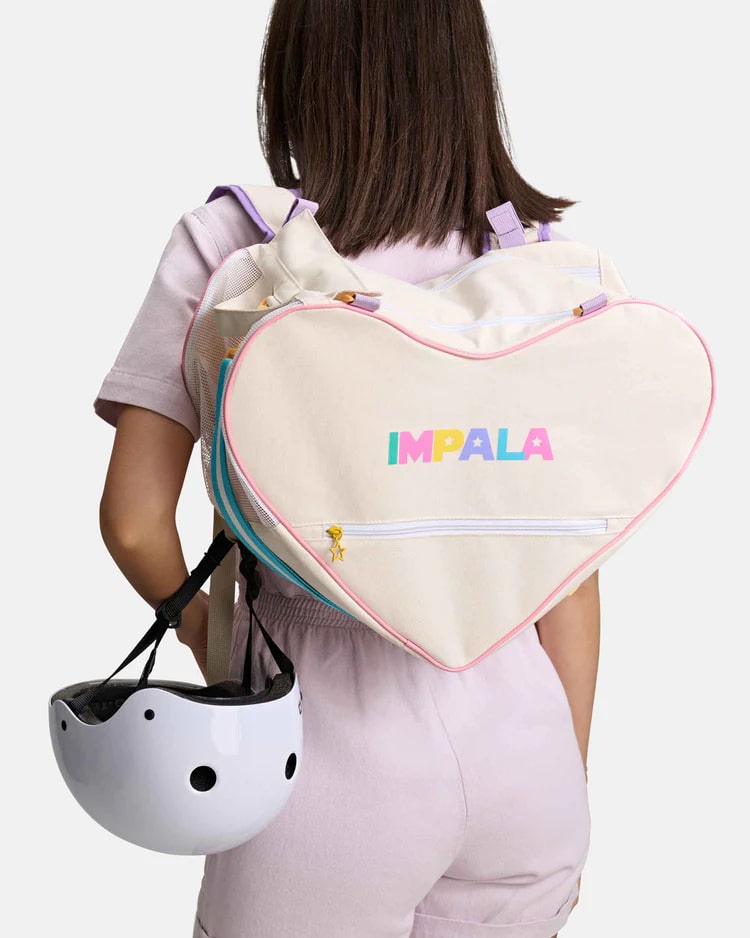 Impala Skate Bag Vanilla Sprinkle - Durable Roller Skating Backpack for Women & Men - Perfect for Rink, Park & Travel Gear Storage