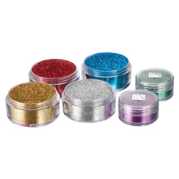 Ben Nye Sparklers Loose Glitter - Premium Cosmetic Glitter for Face & Body - Perfect for Halloween, Festival Makeup, Nail Art & DIY Crafts