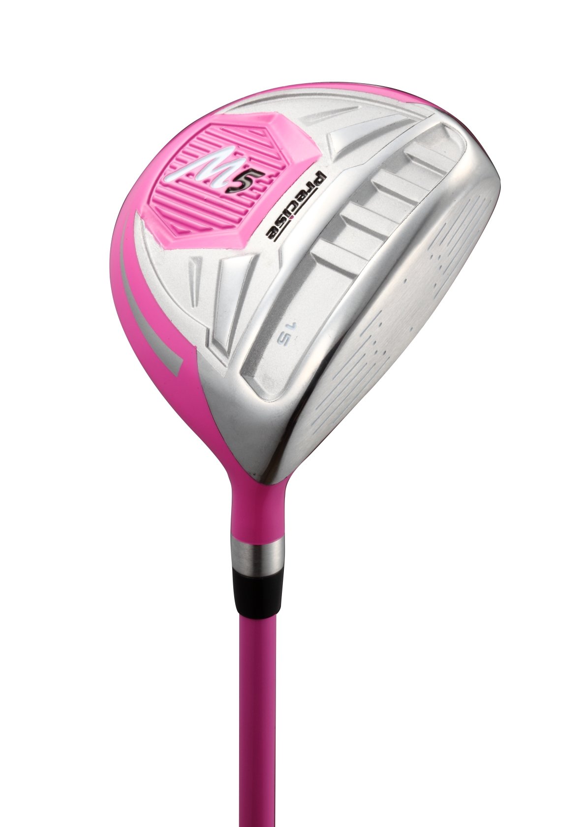 Precise M5 Ladies Complete Left & Right Handed Golf Club Set - Regular & Petite Women's Golf Clubs with 3 Hybrid Clubs, Lightweight Graphite Shafts & Spacious Stand Bag | Perfect for Beginners & Intermediate Female Golfers | Ideal for Driving Range, Course Play & Golf Tournaments