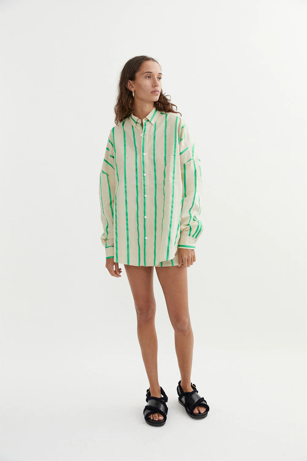 Fleur Green Shorts for Women - Comfortable & Stylish Summer Casual Wear - Perfect for Beach, Vacation & Outdoor Activities