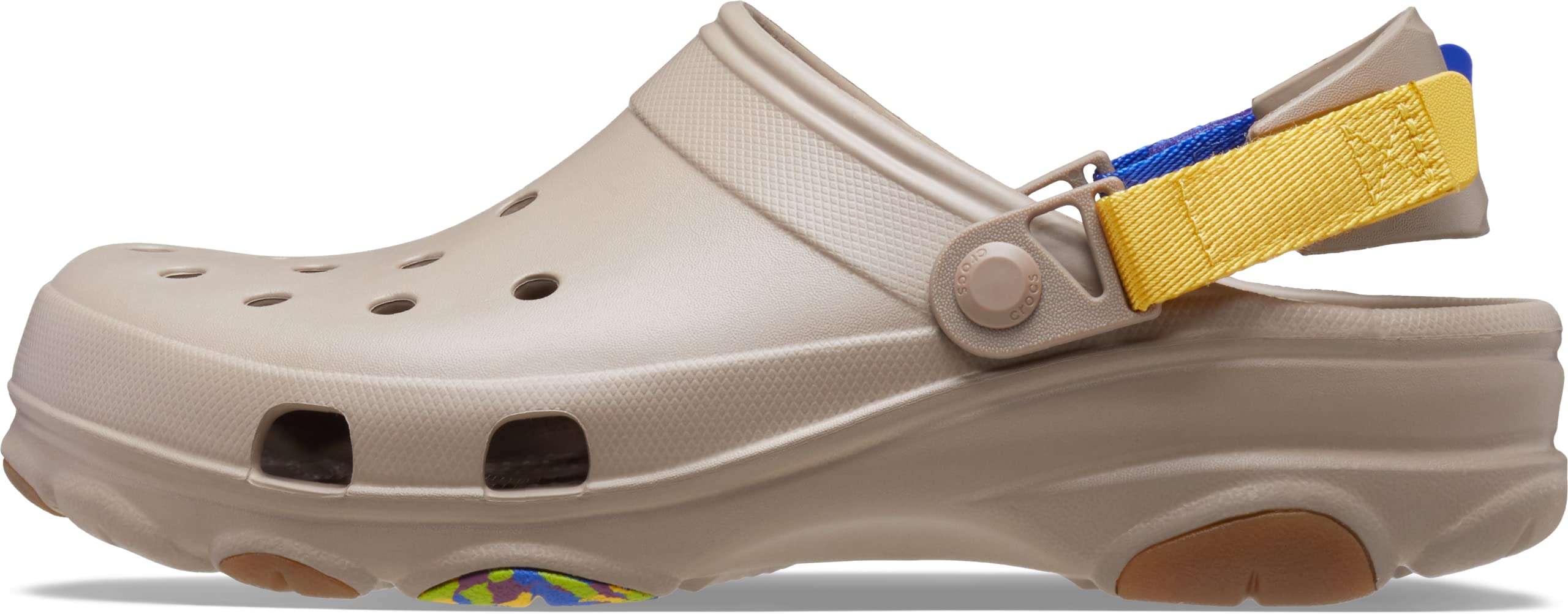 Crocs Unisex-Adult Classic All Terrain Clogs - Comfortable Waterproof Slip-On Shoes for Men & Women - Perfect for Hiking, Beach, Gardening & Outdoor Activities