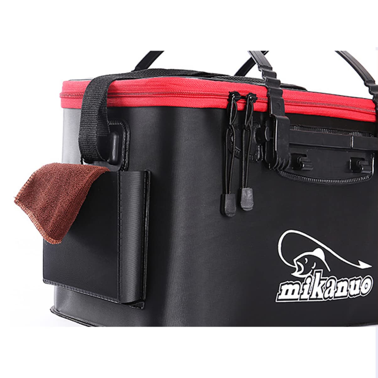 BESPORTBLE Collapsible Fishing Box - Waterproof Foldable Fish Bucket for Outdoor Fishing, Camping & Beach Trips | Portable Storage Solution for Tackle, Bait & Catch