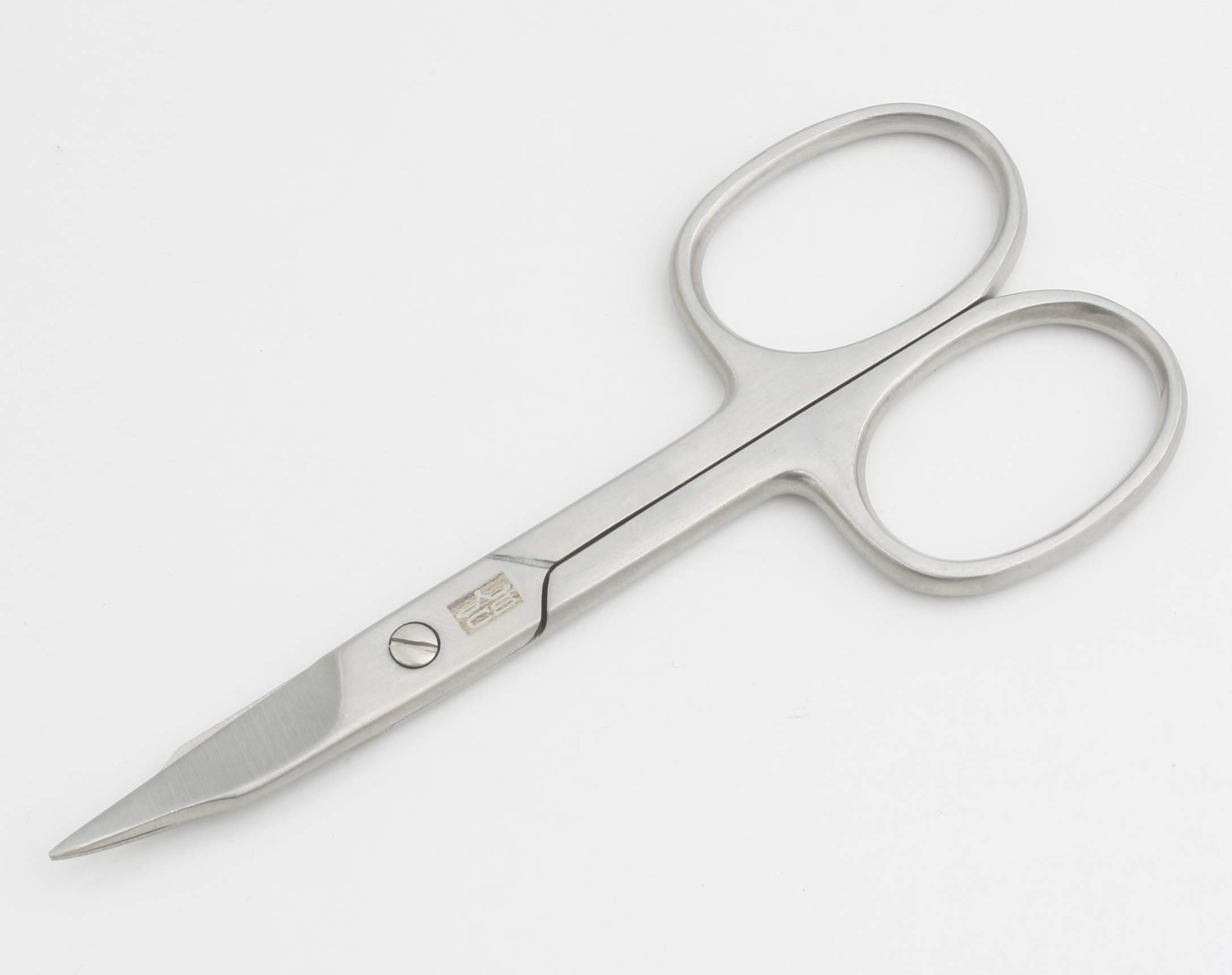 Premium Stainless Steel Nail Scissors - Professional Curved Blade for Fingernails & Toenails, Cuticle Trimmer - Perfect for Home Manicure, Pedicure & Salon Use