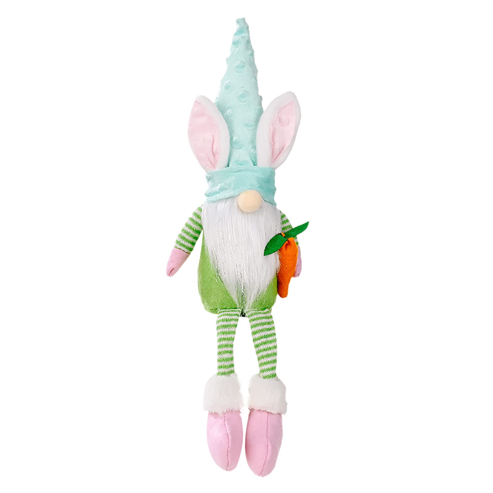 4th Christmas Ornament - Cute Rabbit Doll Ears Pendant for Easter, Forest Theme Party Decorations | Perfect for Christmas Tree, Home Arrangement & Holiday Atmosphere Decor