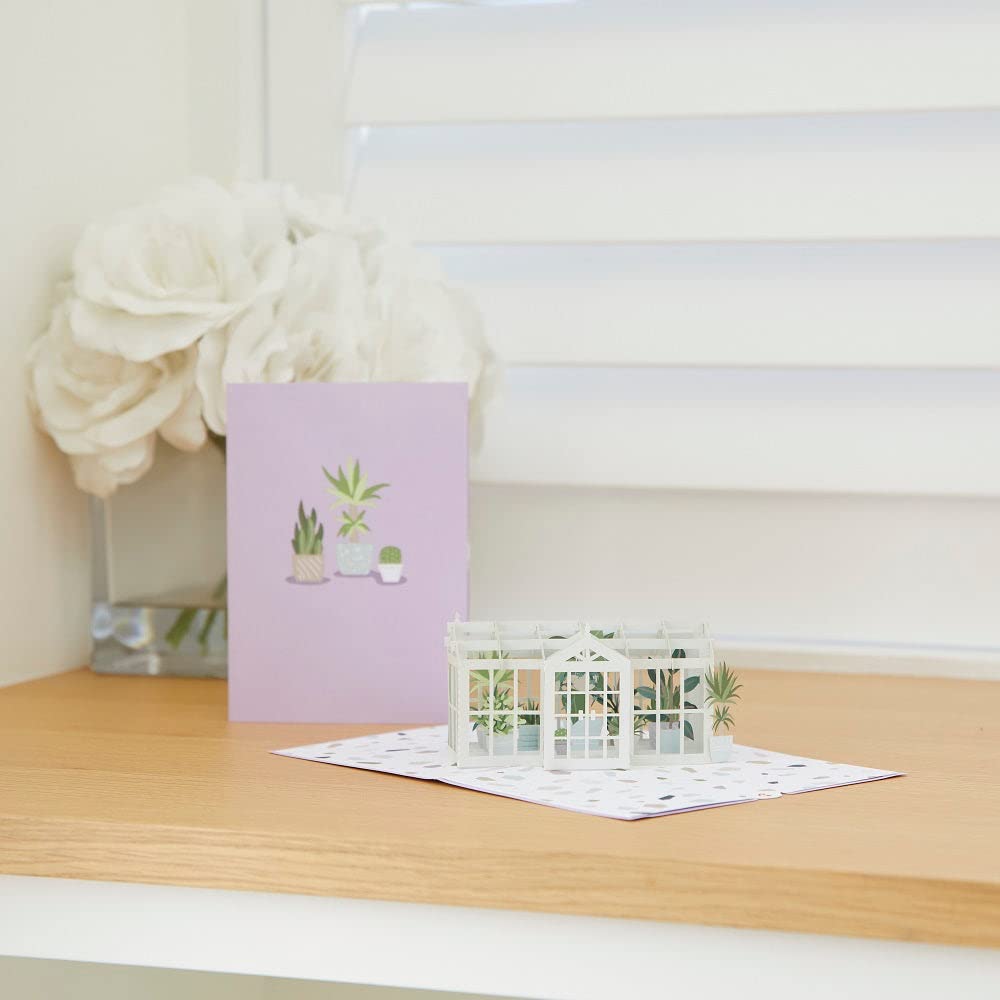 Lovepop Greenhouse Garden 3D Pop-Up Greeting Card - Beautiful Floral Birthday Card for Women, Mother's Day, Anniversary - Perfect for Special Occasions & Home Decor