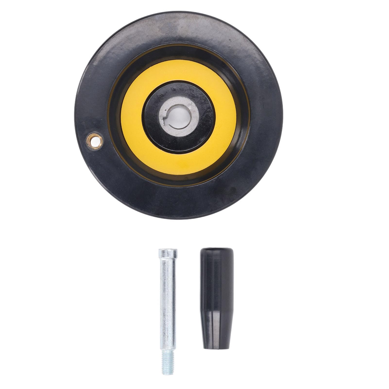 **14mm Center Hole 125mm Outer Diameter Lathe Handwheel - Saw Handwheel for Milling Machine, Grinder & Power Tools - Perfect for Metalworking & Woodworking Projects**