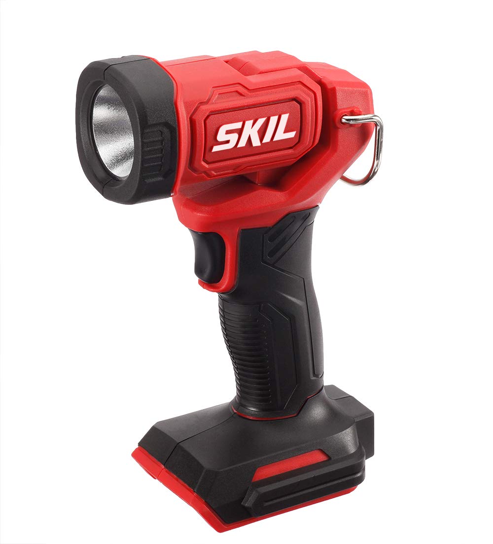 SKIL 20V Cordless 4-Tool Combo Kit - Drill Driver, Impact Driver, Reciprocating Saw & LED Work Light with 2x 2.0Ah Batteries & Charger (CB739601, White) - Perfect for DIY Home Improvement, Construction Projects & Professional Contractors