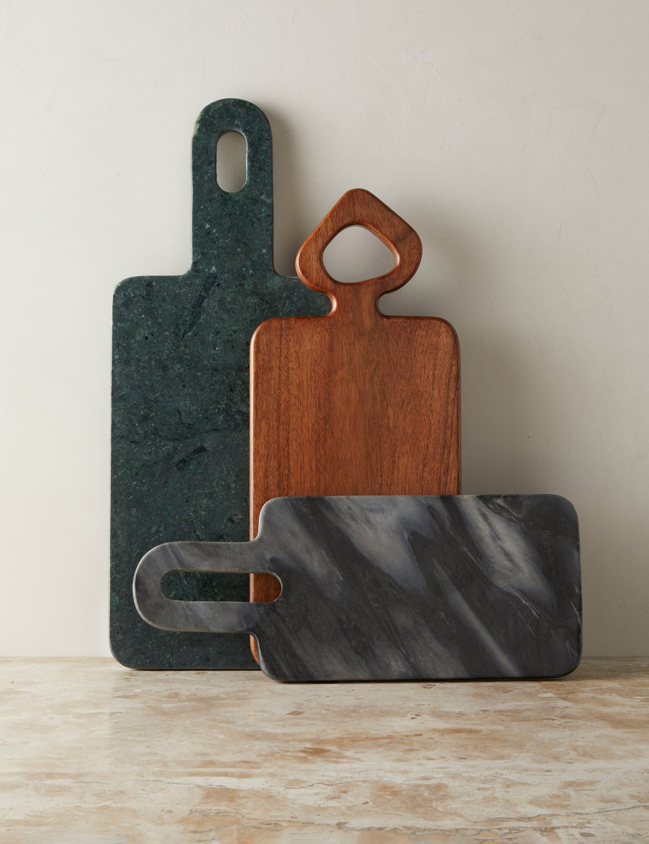 Sarah Sherman Samuel 3-Piece Cheese Board Set - Elegant Wooden Serving Tray for Charcuterie, Cheese & Appetizers | Perfect for Dinner Parties, Wine Tasting & Holiday Entertaining