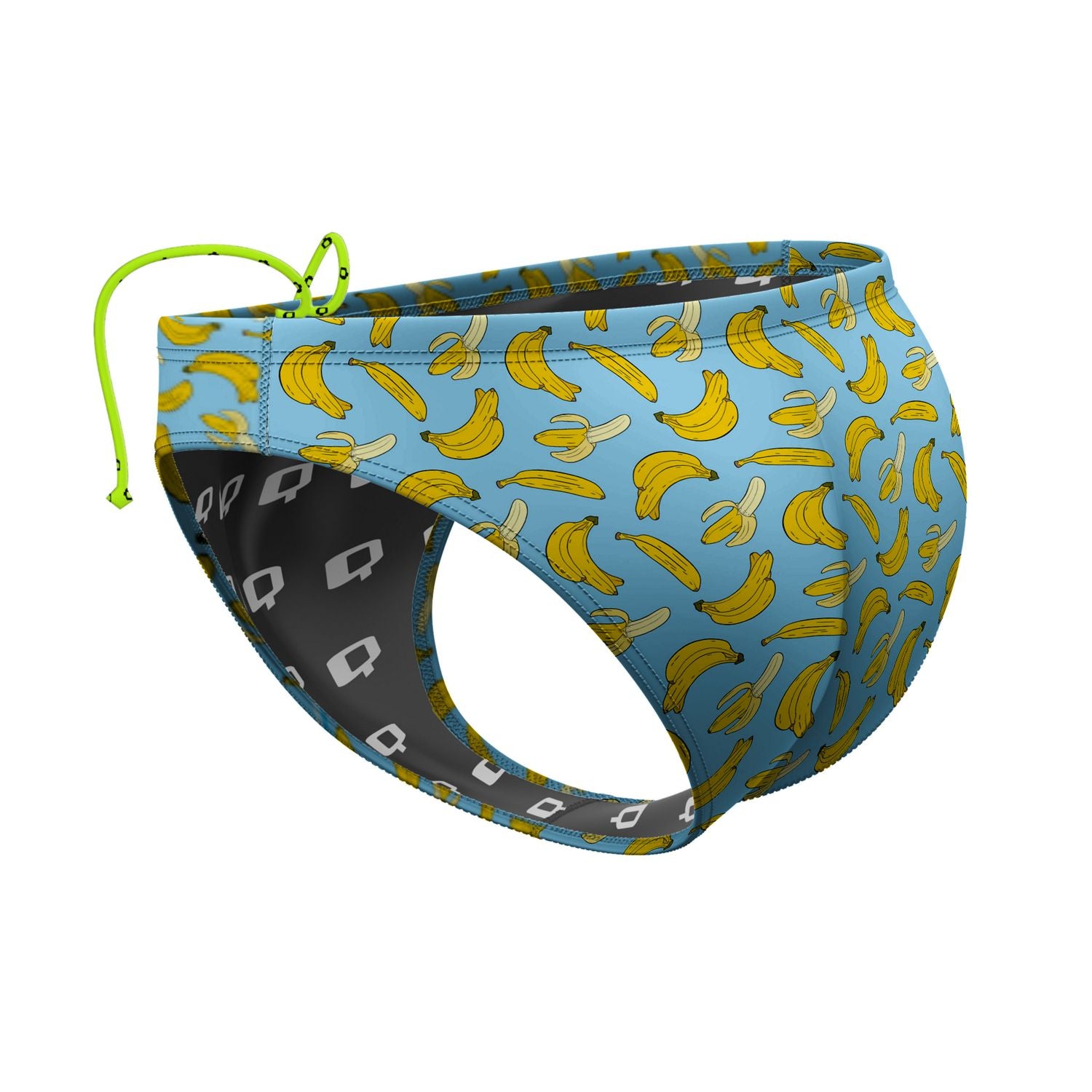 Bananas Water Polo Brief Swimwear - High-Performance Men's Swim Trunks for Competitive Swimming & Beach Sports