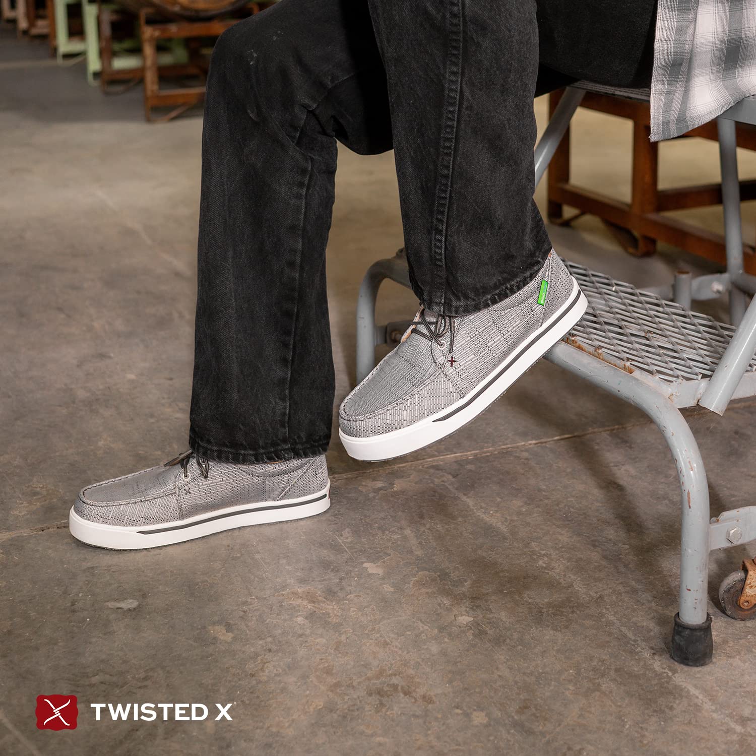 Twisted X Men's Comfortable Work Boots - Durable Leather Steel Toe Shoes for Construction & Outdoor Work | Perfect for Job Sites, Hiking & Ranch Activities