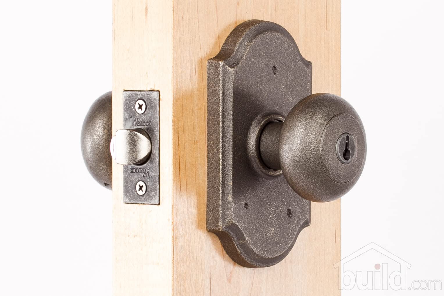 Weslock 07140F1F1SL23 Wexford Door Knob - Oil-Rubbed Bronze Finish for Interior Doors - Classic & Secure Entry Hardware for Homes & Offices