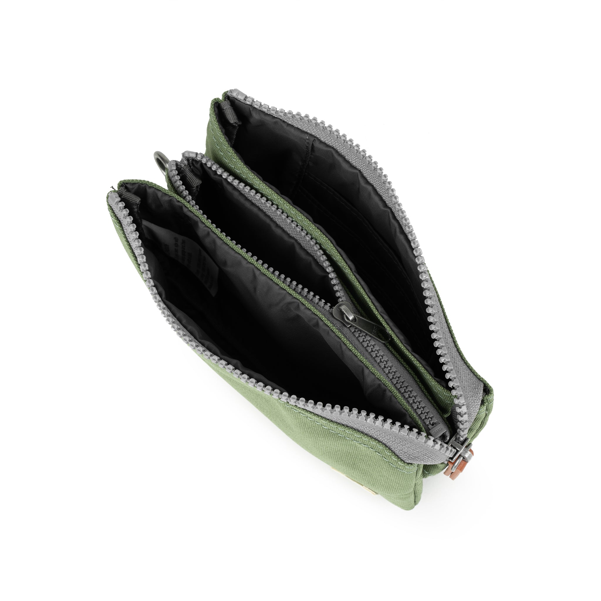 Carnaby Granite Recycled Canvas Crossbody Bag with Adjustable Wrist Strap - Perfect for Travel, Shopping, and Everyday Use