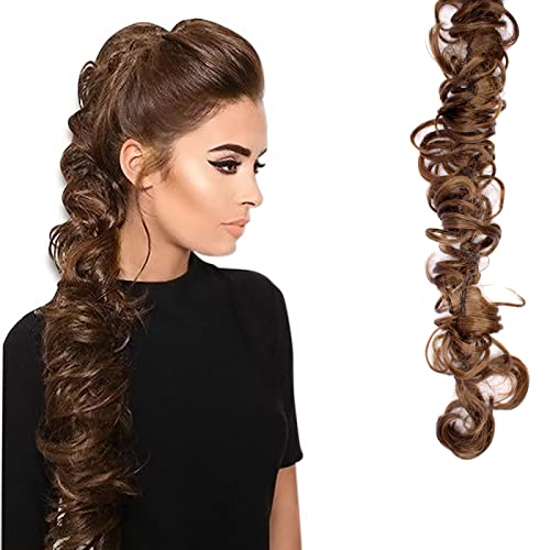Scrunchy Bun (Medium Brown)