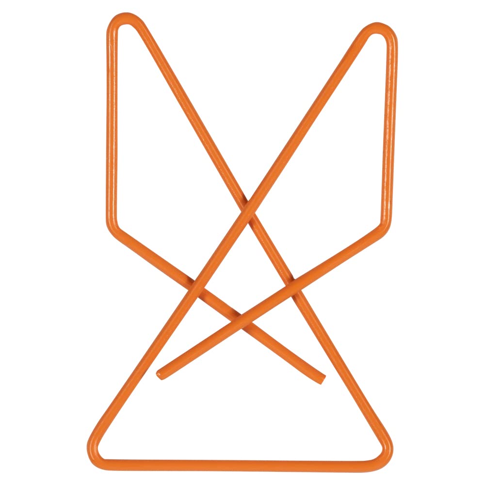 Colorful Butterfly Paper Clips - Orange Stationery Clamps - 15 Pack for Office, School & Crafting Supplies - Perfect for Organizing Documents, Notes & DIY Projects