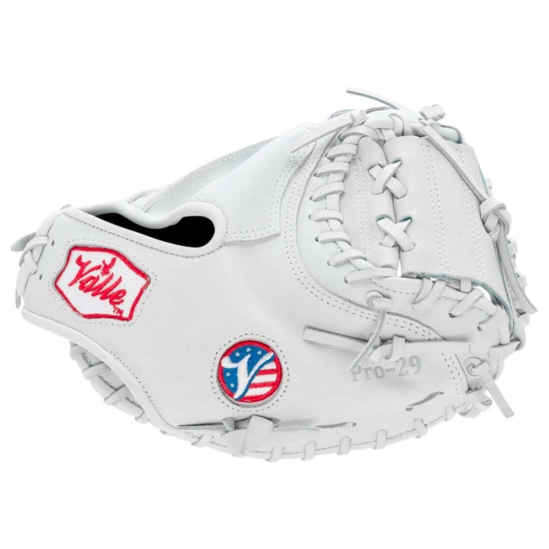 Valle Eagle PRO 29 Baseball Catcher's Mitt - Premium Leather Training Glove for Baseball Players & Coaches - Perfect for Practice, Games & Professional Use