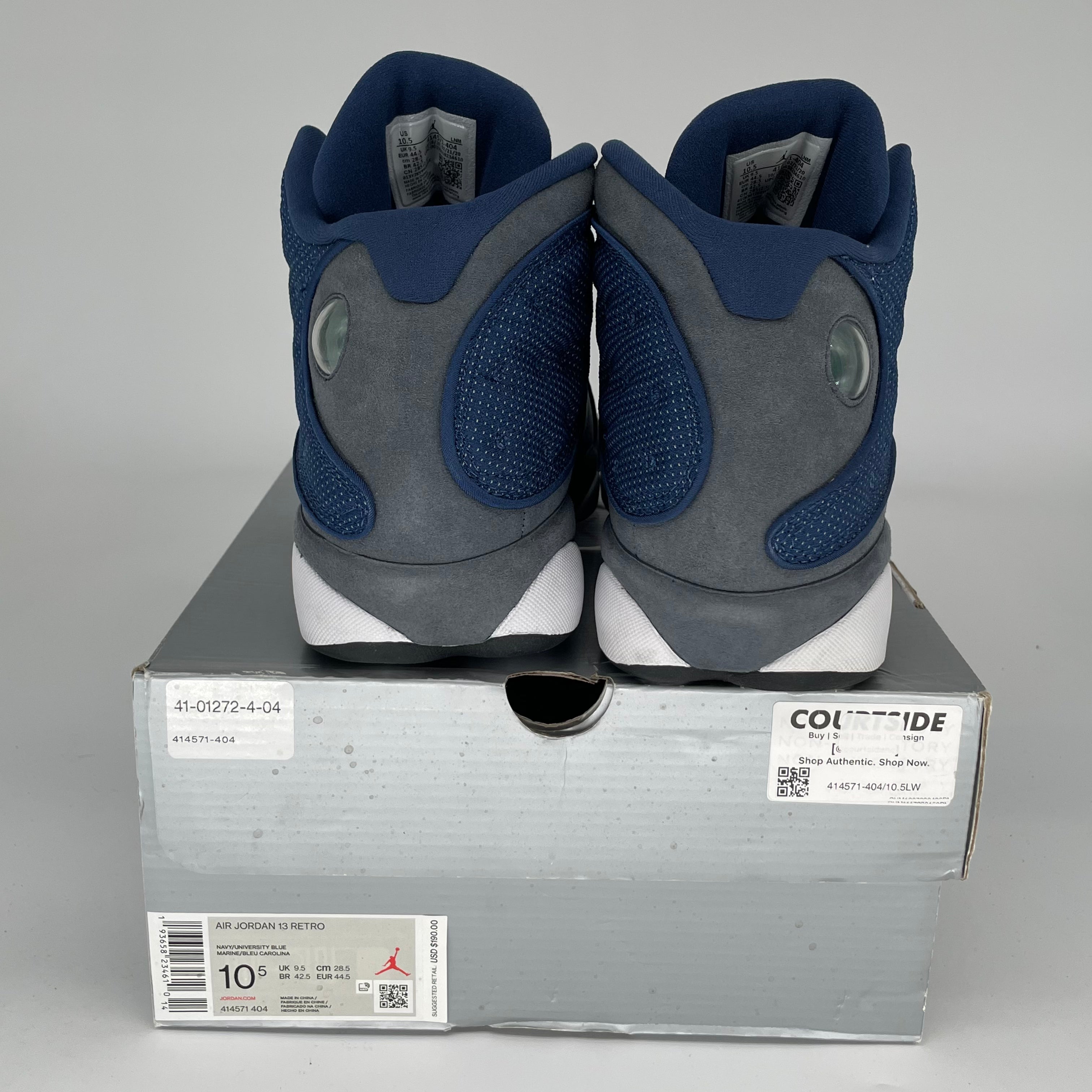 AIR JORDAN 13 FLINT Retro Basketball Shoes Men's Size 10.5 - 414571-404 | Authentic Sneakers for Streetwear & Basketball Games