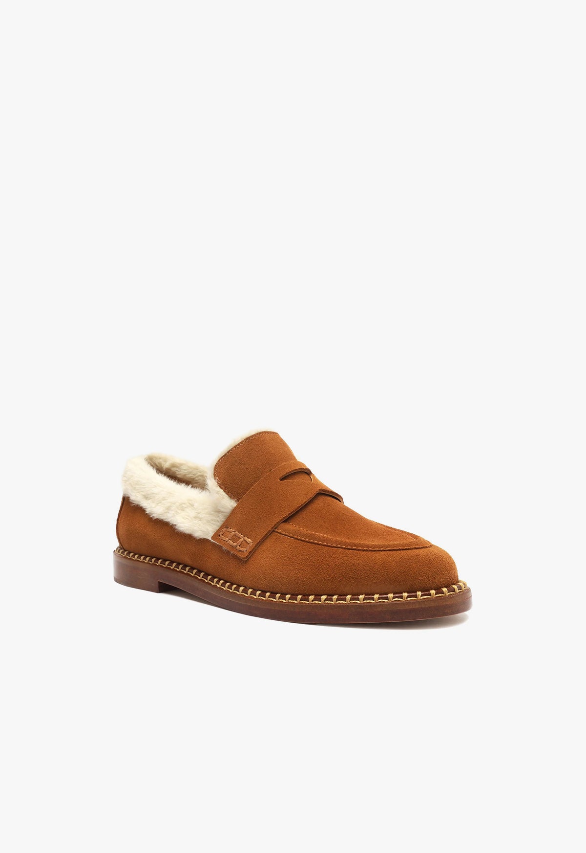 Christie Furry Flat Shoes for Women - Cozy Winter Indoor Slippers with Soft Plush Lining - Perfect for Home, Lounge, and Cold Weather Comfort