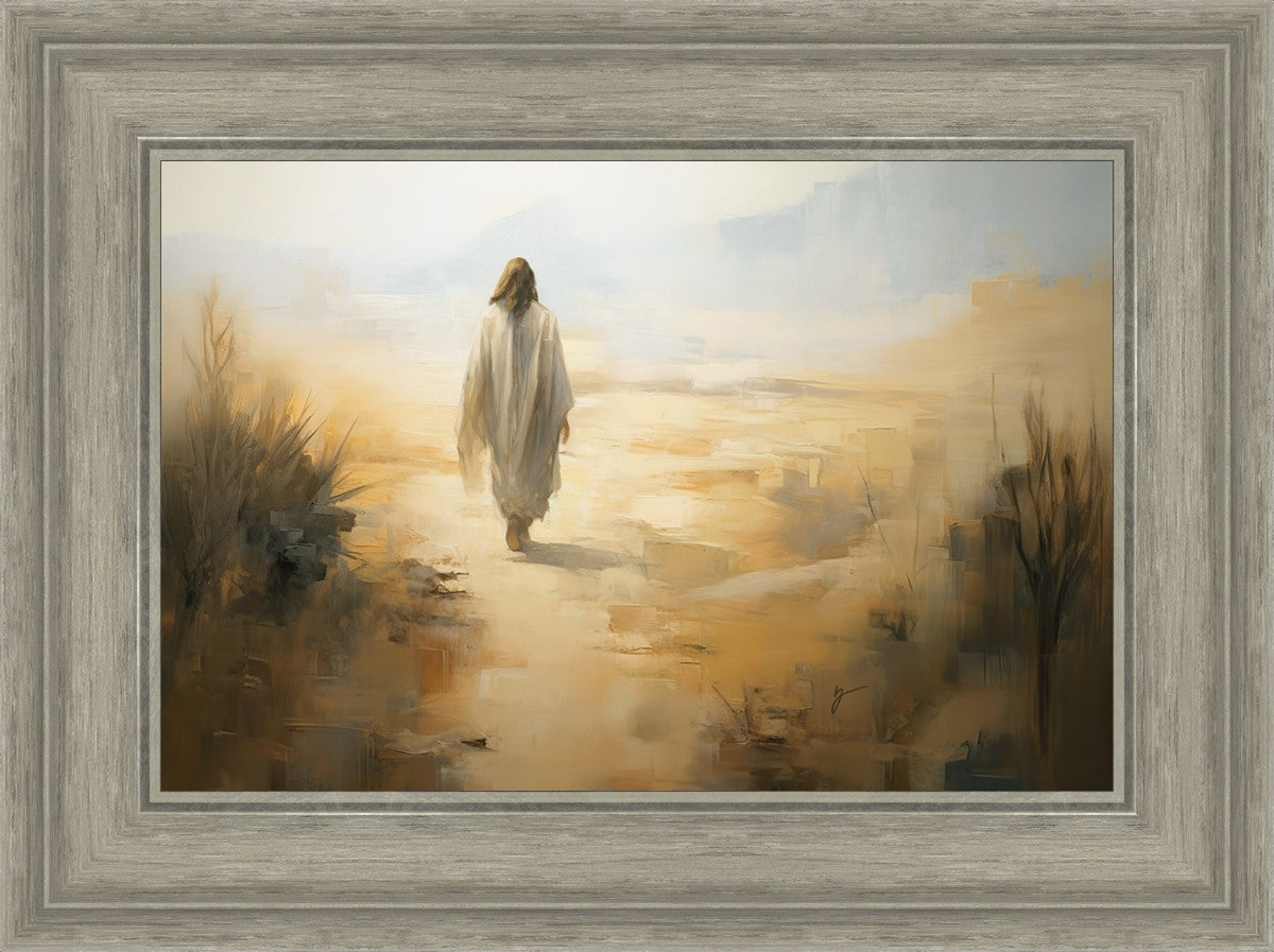 Embracing The Whispers of Solitude - Inspirational Wall Art for Home & Office Decor | Perfect for Meditation Rooms, Living Spaces & Gift Giving