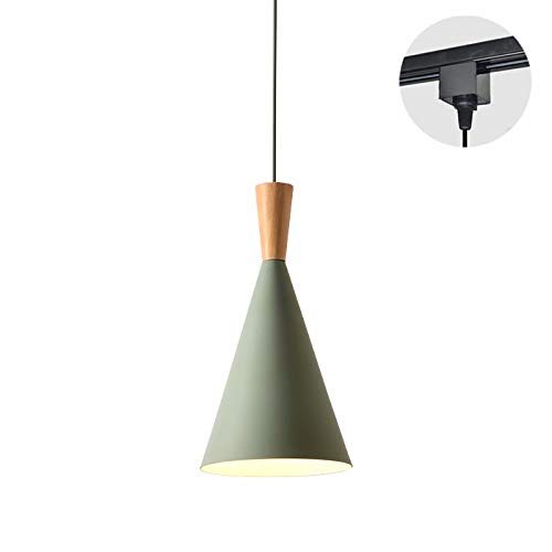 ANYE H-Type Track Light Black Adapter Pendants with 23