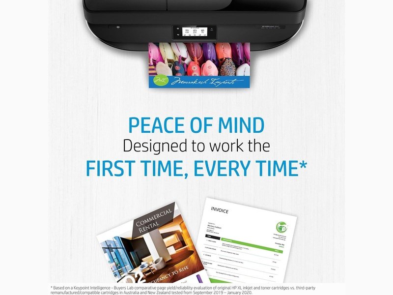 Original HP 65XL High Yield Ink Cartridge - Tri-Color (Cyan, Magenta, Yellow) - 1 Pack - Prints Up to 300 Pages - Compatible with HP Envy, OfficeJet Printers - Perfect for Home & Office Printing