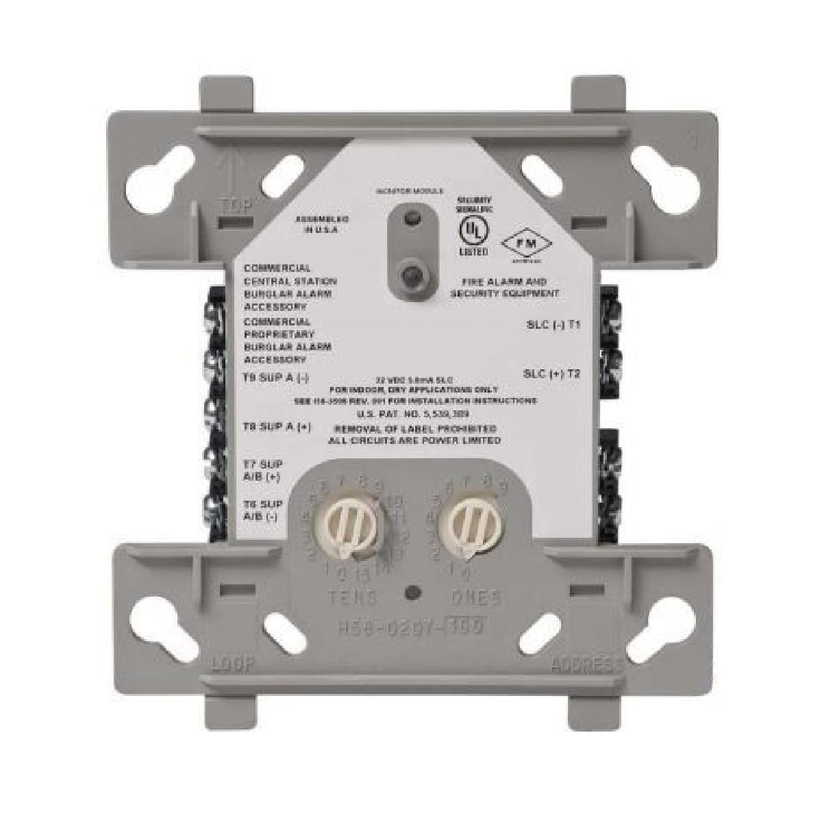 Notifier NMM-100 Monitor Module - Fire Alarm System Accessory for Commercial & Industrial Buildings | Ideal for Security & Safety Monitoring
