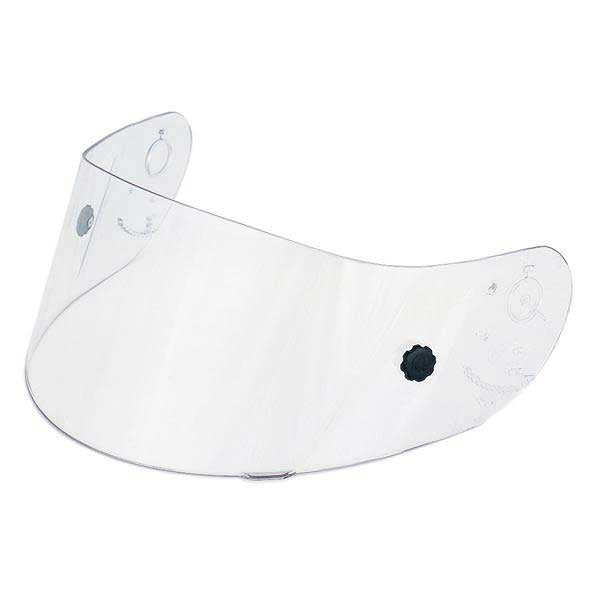 AGV Race X Motorcycle Helmet Visor - Anti-Scratch & Anti-Fog Clear Shield for Racing & Street Riding - Enhanced Visibility for Day & Night Use