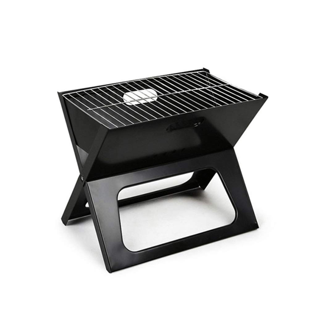 Portable Foldable Charcoal BBQ Grill for Outdoor Camping, Picnic, Backyard & Tailgating - Compact & Lightweight Barbecue Accessories for Easy Travel & Storage