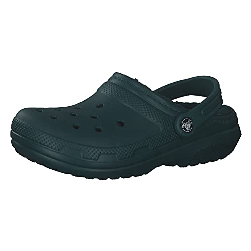 Crocs Kids' Classic Lined Clog - Comfortable Winter Slippers for Boys & Girls | Non-Slip Indoor/Outdoor Shoes for School, Play & Home Use