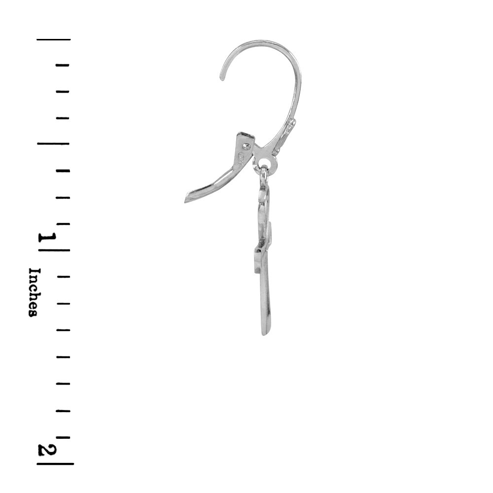925 Sterling Silver Egyptian Ankh Cross Earrings for Women - Authentic Certified Jewelry - Perfect for Boho Fashion, Spiritual Gifts & Everyday Wear