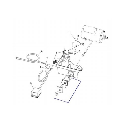 Genuine Switch Assembly Replacement for Model 1822-I - Perfect for Industrial Equipment Repair & Maintenance