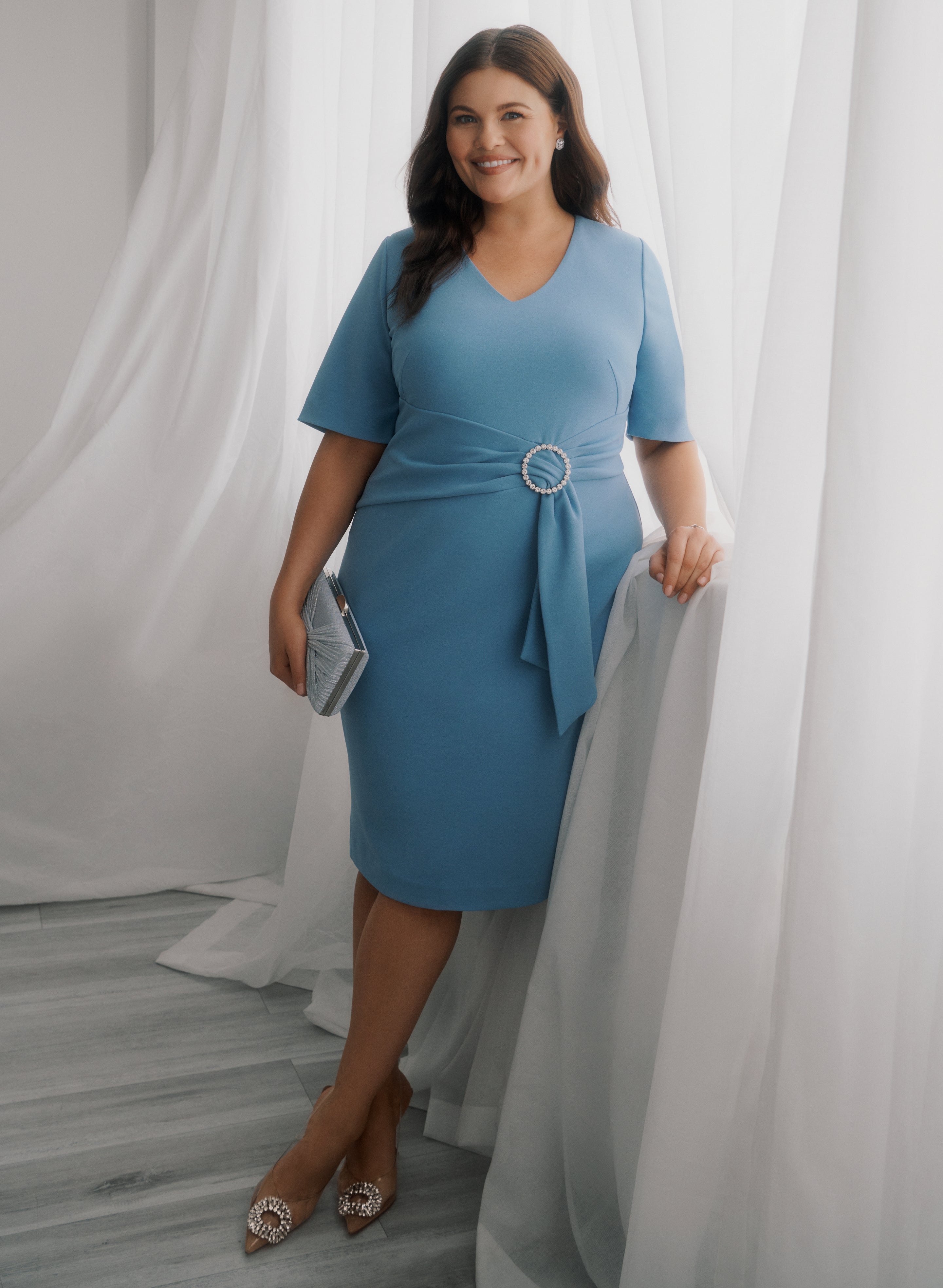 Crystal Blue 5010103 0727 442 Look5 - Fashionable Women's Accessory for Parties, Weddings & Special Occasions
