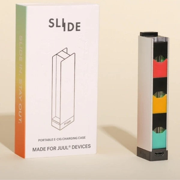 JUUL Slide Charger - USB Charging Dock for JUUL Vape Pens | Fast & Portable Power Solution for On-The-Go Vaping | Perfect for Travel, Work & Night Out