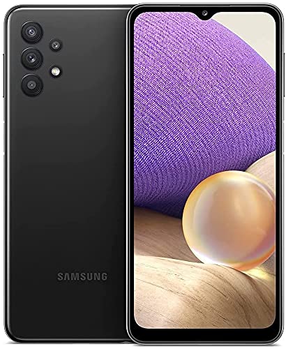 Samsung Galaxy A32 5G Smartphone - Boost Mobile Locked | 4GB RAM 64GB Storage | Black Android Phone | Affordable Renewed Device | Perfect for Streaming, Gaming & Daily Use