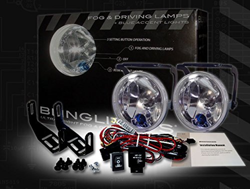 2002-2005 Ford Thunderbird LED Fog Lights Kit - Waterproof & Durable Driving Lights for Night Visibility & Safety - Perfect for Off-Road, Rainy Weather & Low Light Conditions