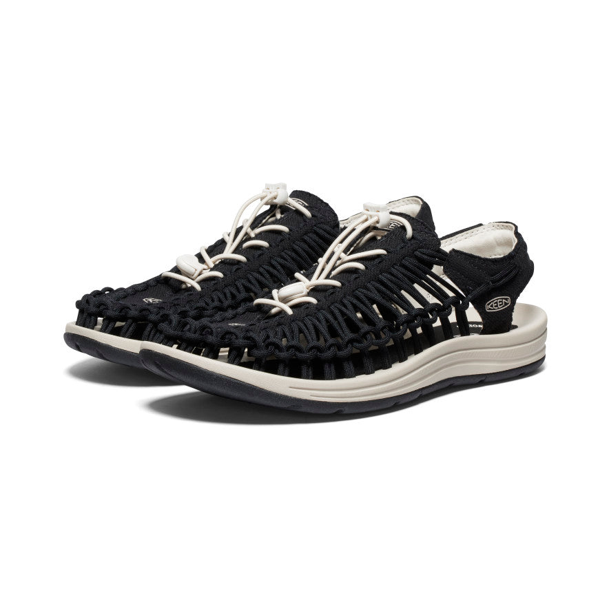 UNEEK Men's Canvas Shoes - Black/Birch | Comfortable & Stylish Sneakers for Casual Wear, Walking & Outdoor Activities