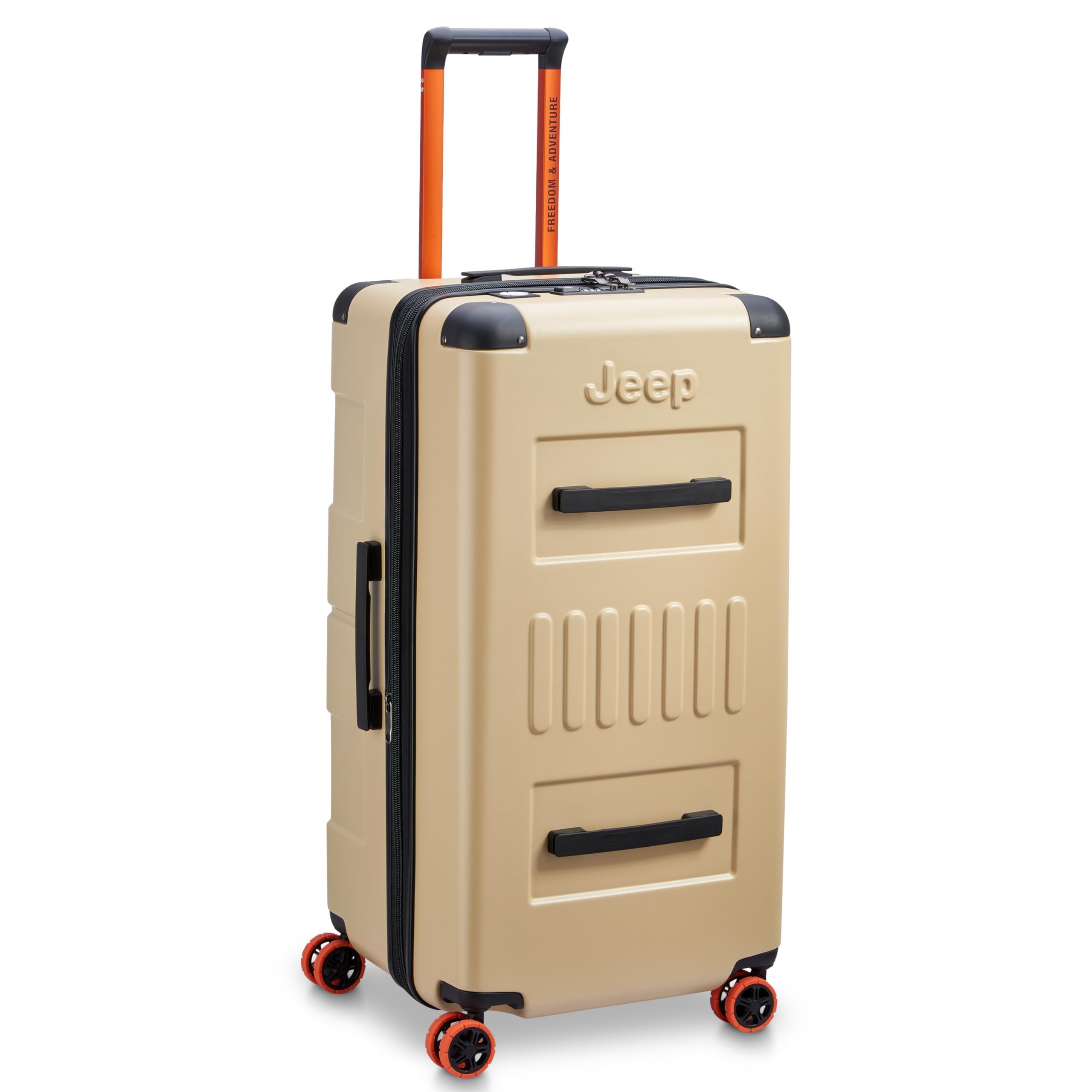 Jeep JH002B Expandable Hardside Spinner Wheel Luggage - Durable Suitcase for Travel, Business Trips & Vacations