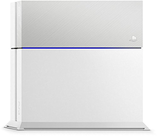 Custom PlayStation 4 Console Cover - Silver Limited Edition for Gaming Enthusiasts | Perfect for Gaming Setups, Collectors & Special Gifts