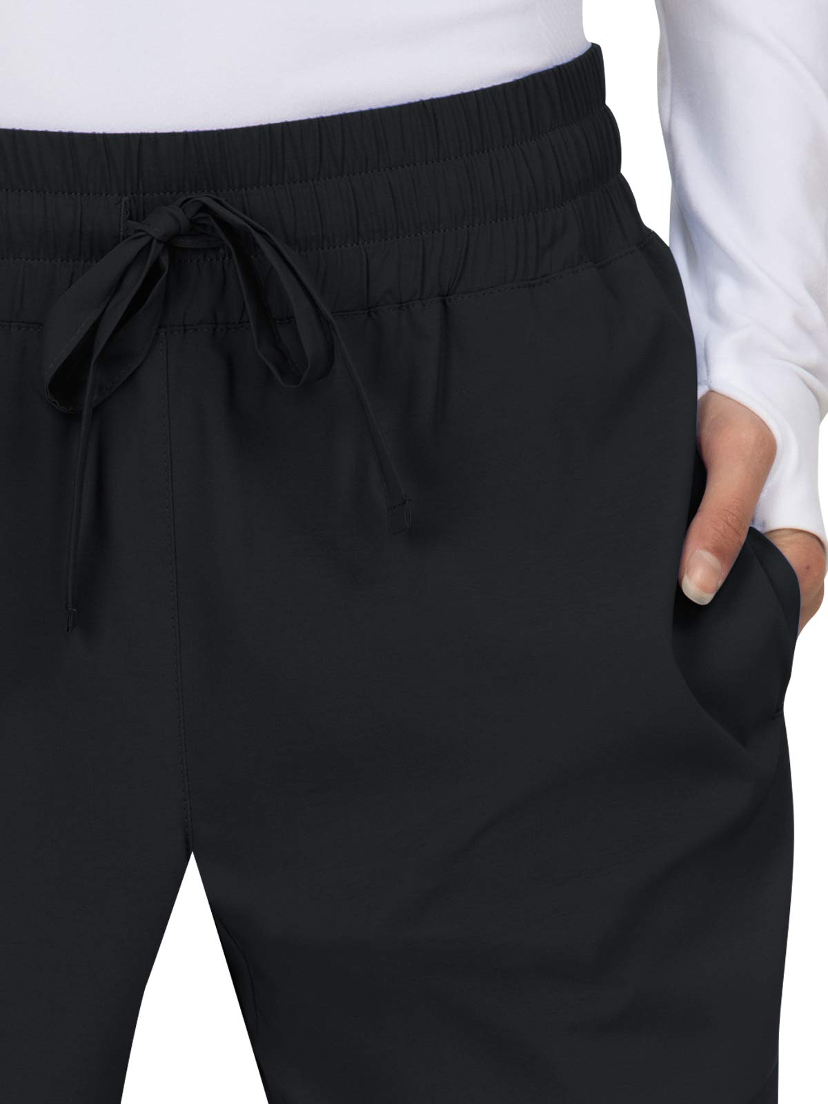 KOI Basics Women's 741 Gemma Jogger Pants - High Waisted Athletic Lounge Pants for Yoga, Running & Casual Wear (Black, Medium)