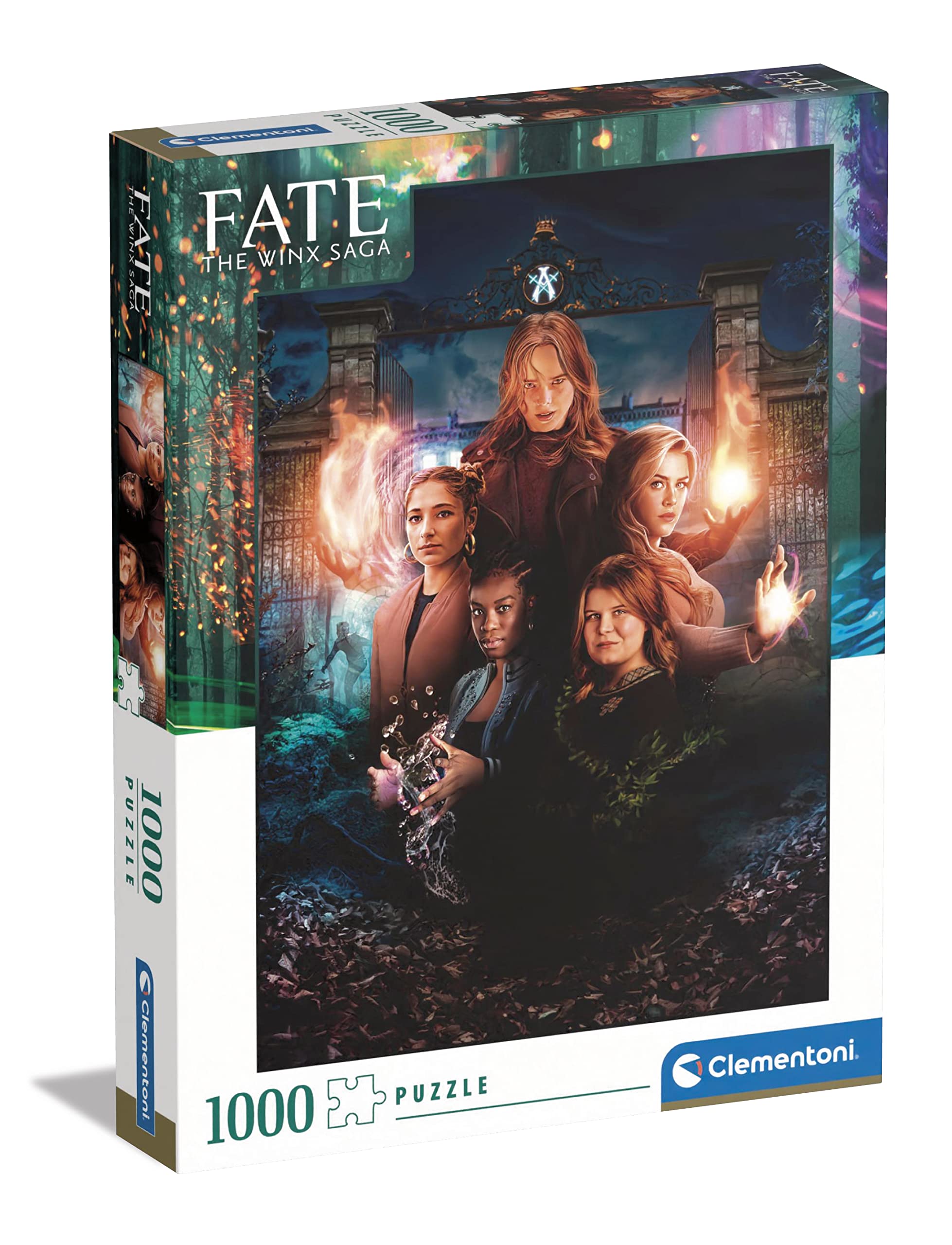 Clementoni 1000-Piece Puzzle - Fate: The Winx Saga Netflix Series - Adult Jigsaw Puzzle for Entertainment, Made in Italy - Perfect for Family Game Night & Home Decor