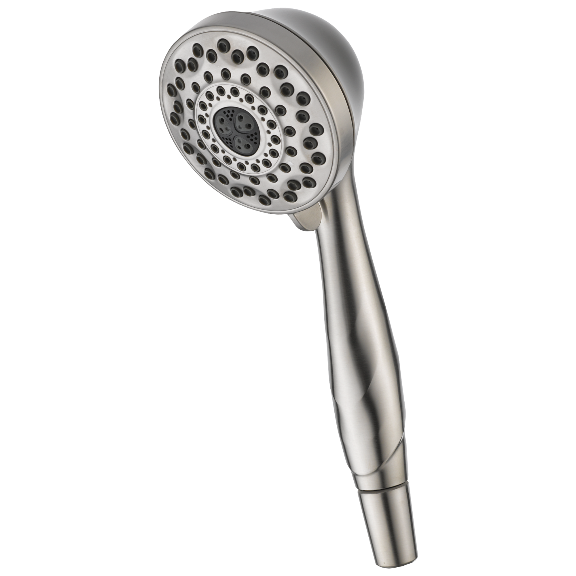 Delta 7-Setting Stainless Steel Hand Shower with Hose - High Pressure Showerhead for Bathroom, Spa & Relaxation (Model 59426 SS PK) - Perfect for Massage, Rinsing & Pet Bathing