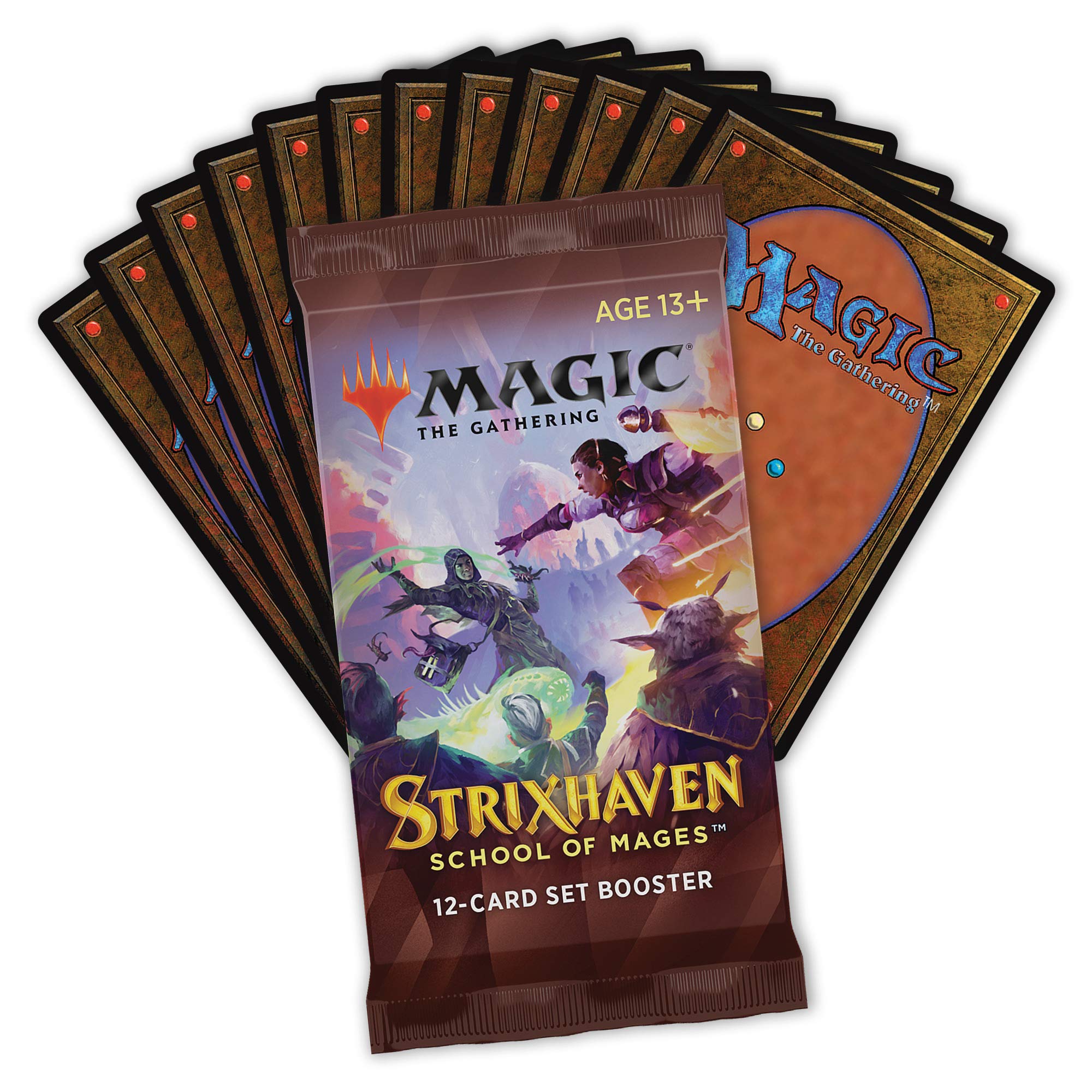 Magic: The Gathering Strixhaven Set Booster Box - 30 Packs (360 Cards) | MTG Collectible Trading Card Game | Perfect for Drafting, Deck Building & Competitive Play