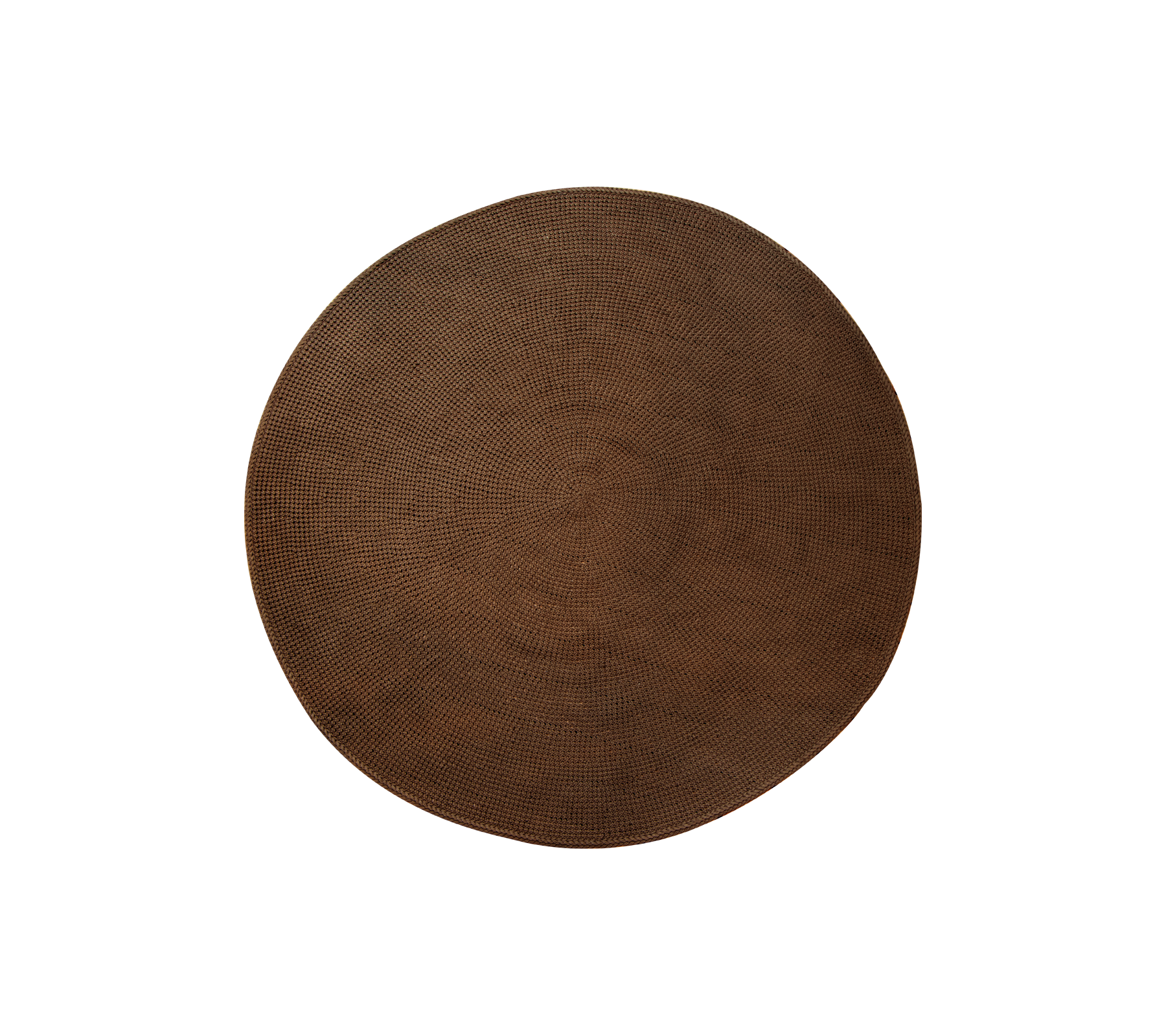 Soft Knit Area Rug 200cm (79 inches) Diameter - Cozy & Durable for Living Room, Bedroom, or Nursery Decor